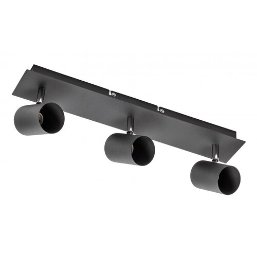 Gtv stropna svetilka VENETO 3xGU10 230V IP20, črna, (21643743) Cene