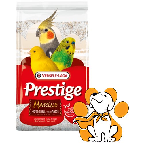 Versele-laga prestige Podloga Za Ptice Sa Školjkama, Shell Marine, 5kg Cene