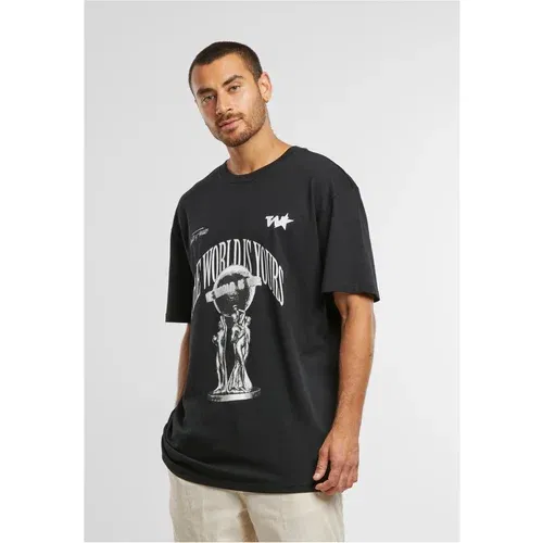 Mister Tee Men's T-shirt Your World Oversize black