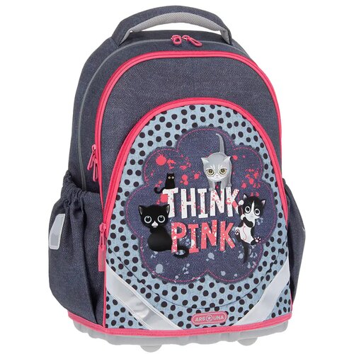 Ars Una think-pink anatomski školski ruksak, 33x42x21cm Cene