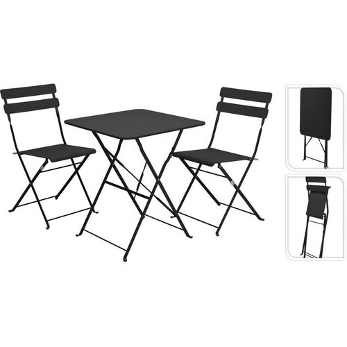 Bistro SET 3/1 CRNI Cijene