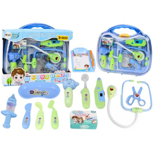  Medicinski set Little Doctor sa zvučnim i svijetlosnim efektima - plavi Cene