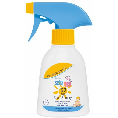 Sebamed baby sun care multi protect sun spray SPF50 sprej za sončenje za občutljivo otroško kožo 200 ml