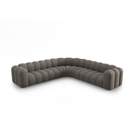 Micadoni Tamno siva kutna garnitura od &amp;scaron;enila Lupine &amp;ndash; Slike