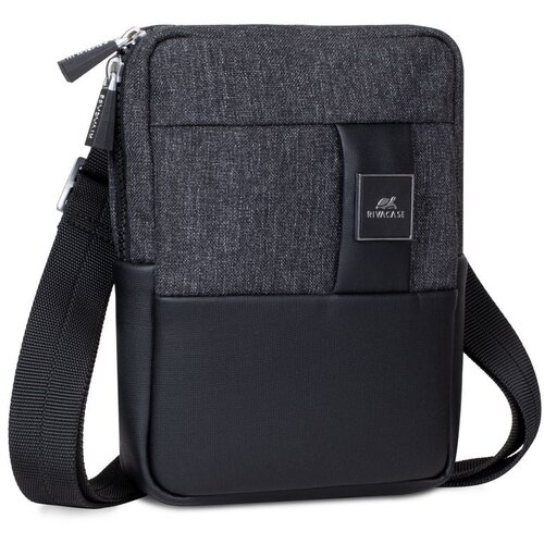  Torba RivaCase 8&amp;quot; Lantau 8810 Black Melange Crossbody bag for Tablets Slike