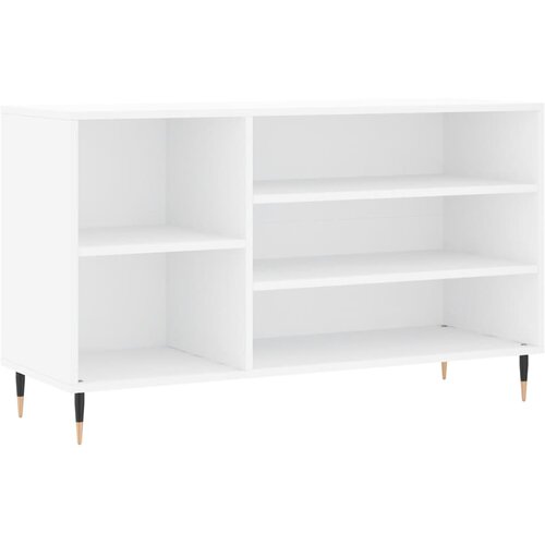 Maison Chic Omarice za obutev - Kopa za čevlje visok sijaj bela 102x36x60 cm inženirski les, (21778166) Cene