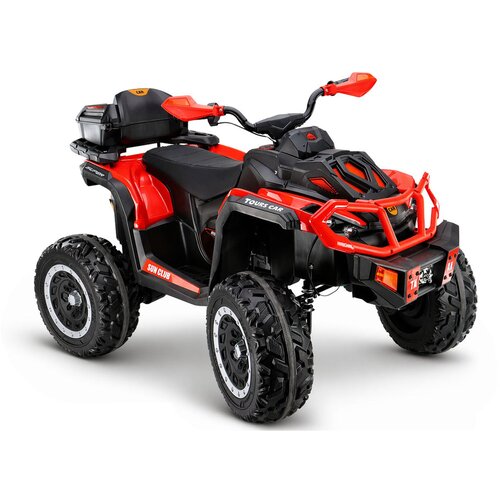 Quad na akumulator XW-08 4x4 45W - crveni Slike