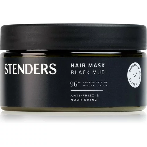 STENDERS Black Mud & Charcoal maska za kosu s aktivnim ugljenom 200 ml