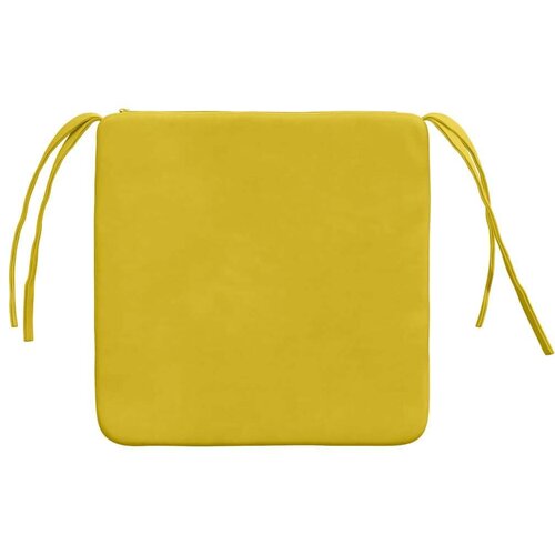  Jastučići za sjedenje 4 pcs Žuta 40 x 40 x 3 cm Bar&amp;scaron;un Slike