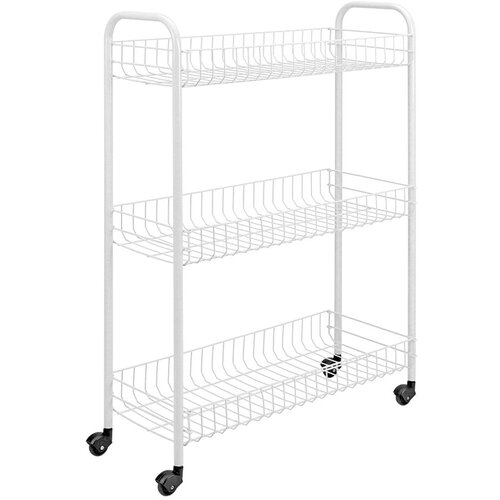 Metaltex Mobilni regal s tremi policami Laundry, 23 x 84 cm Slike
