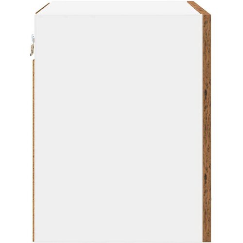  Viseći ormarić Riga 2 pcs Beton siva i bijela 40 x 31 x 40 cm Slike