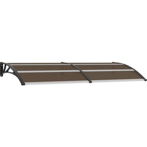 Maison Chic Nadstrešek - Senčniki za vrata črn 240x100 cm PC, (22039414) Cene