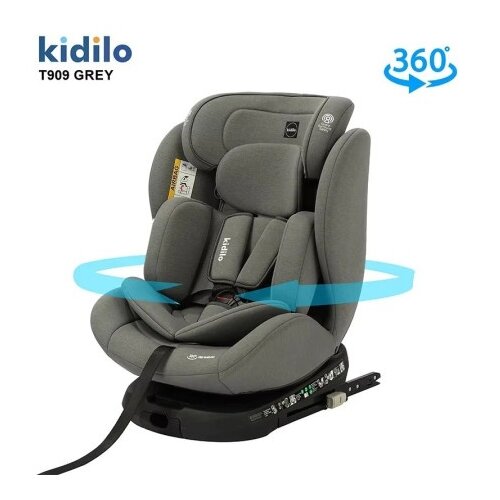 KIDILO AUTO SEDISTE ZA DECU T909 GRAY Cene