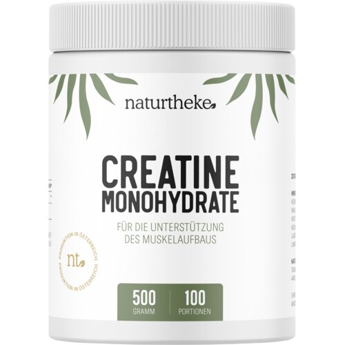 Naturtheke GmbH Creatine Monohydrate - 500 g Cene