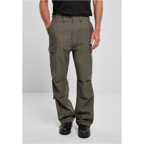 Brandit Men's Pants M-65 Vintage Cargo Pants - Olive Cene