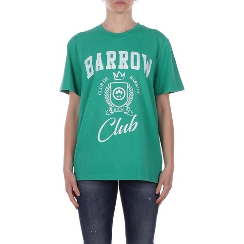 Barrow Majice s kratkimi rokavi S6BWUATH019 Zelena Cene