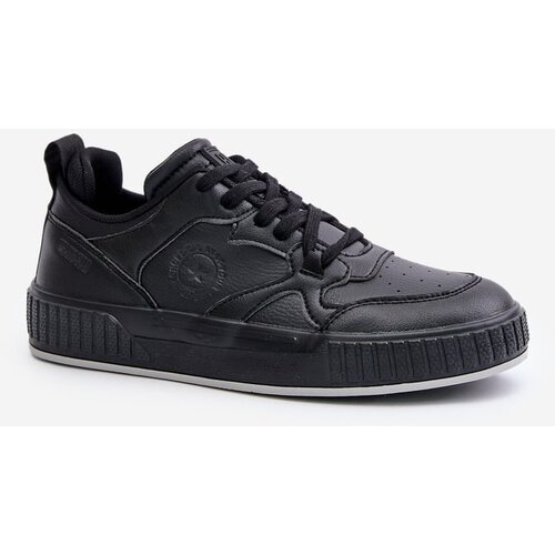 Big Star Men's sneakers made of eco leather black Cijene