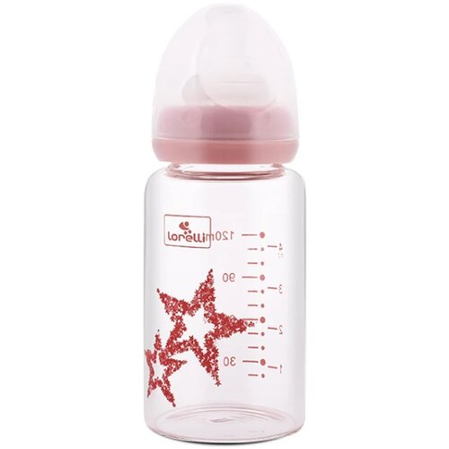 Lorelli staklena fla&scaron;ica sa Anti Colic cuclom 120ml, 0+ Cene