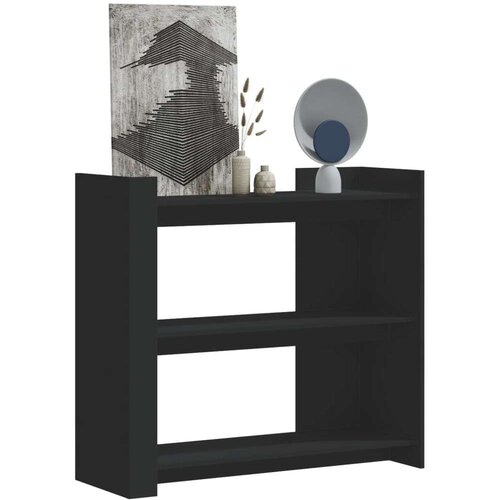  Konzolni stol crni 100x35x90 cm od konstruiranog drva Slike