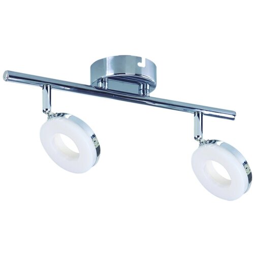 Candellux Lighting led stropna svetilka v sijajno srebrni barvi 27x16 cm thema Cene
