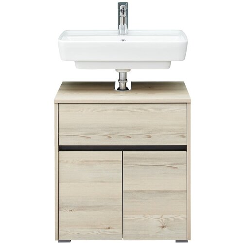 Pelipal Omarica brez umivalnika v borovem dekorju v naravni barvi 64x60 cm Quickset 393 – Cene