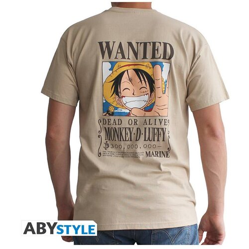 Abystyle Majica One Piece - Wanted Luffy - Unisex - Vintage - M Cene