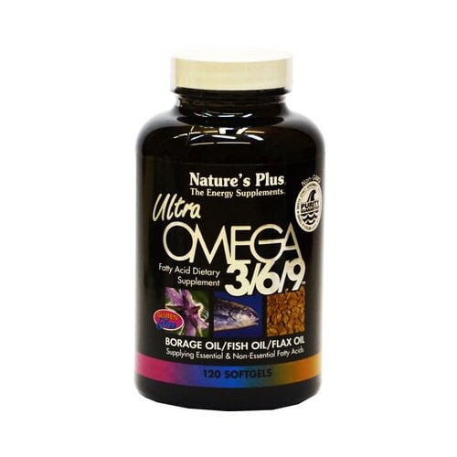 Nature's Plus ultra OMEGA 3/6/9® - 120 mehkih kapsul Cene