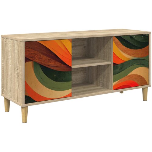  ormar BONN 102 x 33 x 50 cm Sonoma Konstruirano drvo Cene