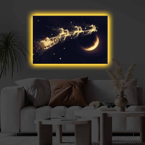 Wallity Slika sa LED osvetljenjem 4570KTLGDACT - 020, 45x70 cm Slike