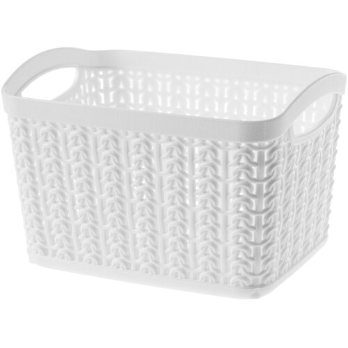 KADAX &scaron;katla za shranjevanje, 1,5 l, organizator za ko&scaron;are, plastika, bela, (5000355752) Cene
