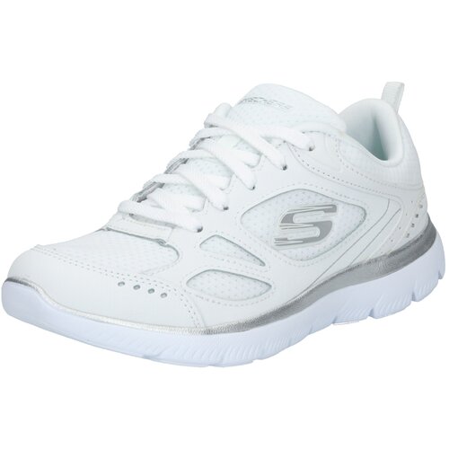 Skechers Nizke superge 'SUMMITS - SUITED' srebrno-siva / bela Cene