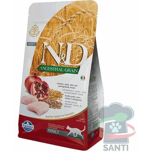 Farmina N&D hrana za sterilisane mačke low grain - piletina i nar 5kg Slike