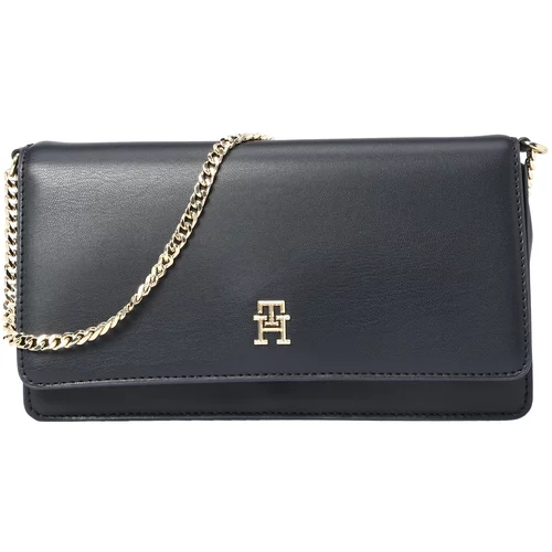 Tommy Hilfiger Ročna torba Th Refined Chain Crossover AW0AW16109 Space Blue DW6