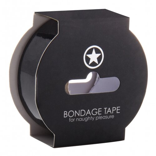 Ouch! Non Sticky Bondage Tape 17,5m Black Cene