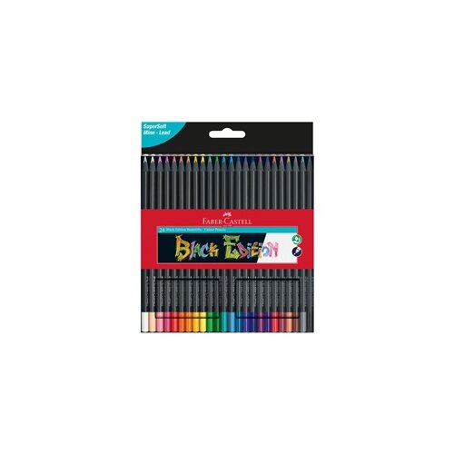 Faber-Castell Drvene bojice Faber-Castell Black Edition | set 24 kom Slike