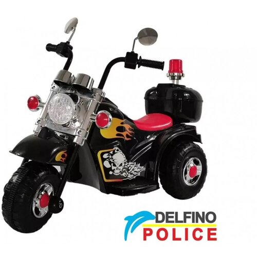 Motor na akumulator Delfino Police Crni Cene