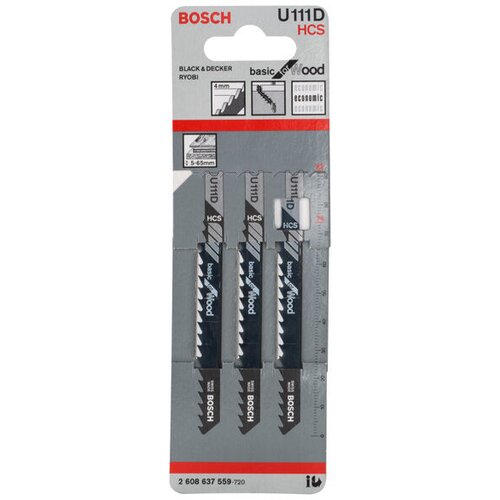 Bosch List ubodne testere U 111 D Basic 2608637559 Slike