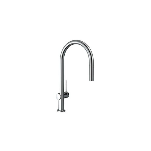 Hansgrohe Talis M54 210 Chrome baterija (slavina) za sudoperu sa izvlačećim tušem 1 mlaz 72802000 Cene