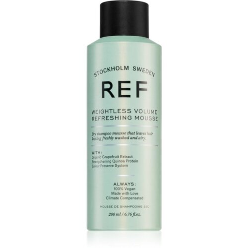 REF Weightless Volume reshing Mousse penasti suhi &amp;scaron;ampon za volumen 200 ml Slike