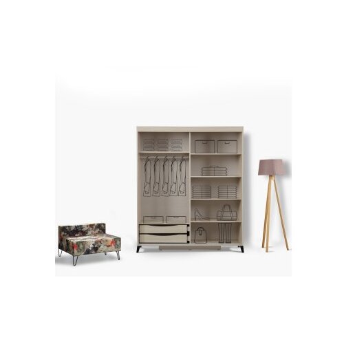 Hanah home ormar Pasific Home Fuga 150 Oak Cene