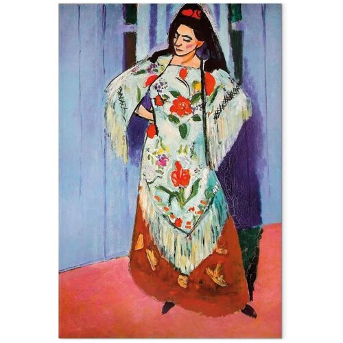  Slika - Henri Matisse &amp;ndash; Madame Matisse with Manila Shawl 80x120 Standard Slike