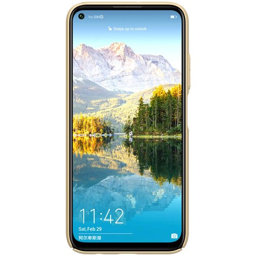 Nillkin maska scrub za huawei P40 lite/nova 6 se zlatna Cene