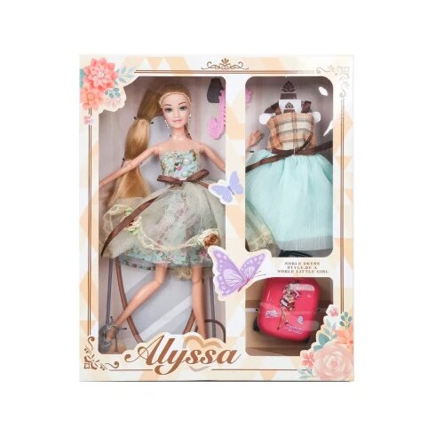  Lutka Alyssa sa haljinom i koferom ( 20014014 ) Slike