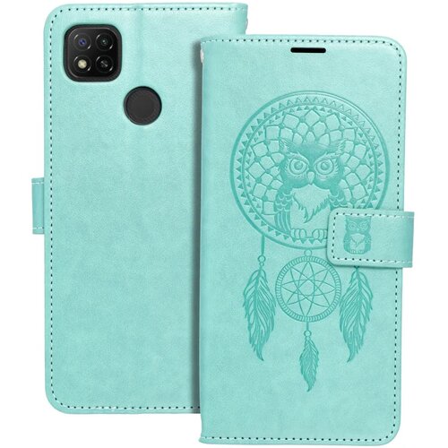 forcell MEZZO preklopna torbica za XIAOMI Redmi 9C / Redmi 9C NFC dreamcatcher zelena Cene