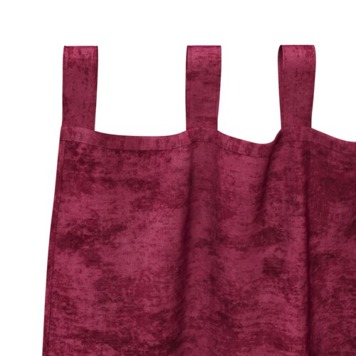  Somotske zavjese 2 kom s okovom bordo 245x140 cm Slike