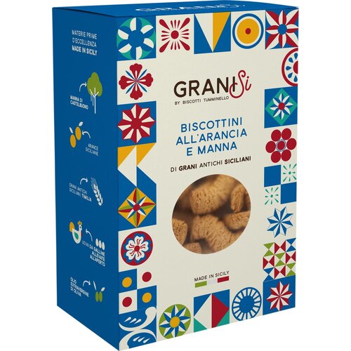 Tumminello Biscottini alla Manna &amp;amp; Arancia - 210 g Slike