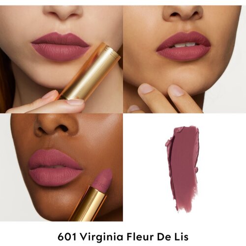 Gucci Beauty Rouge &amp;agrave; L&amp;egrave;vres Matte Lipstick matirajući ruž za usne nijansa 601 Virginia Fleur de Lis 3.5 g Slike