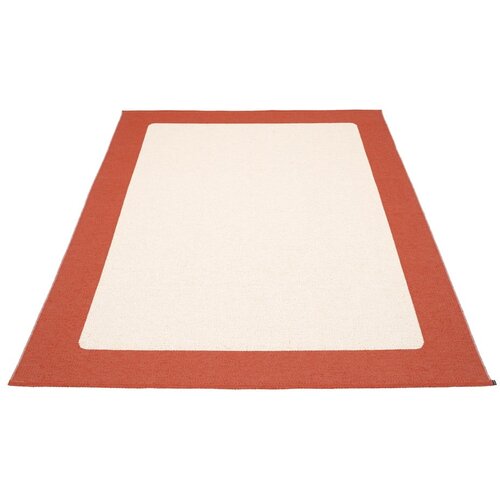 Pappelina Opečnato oranžna/kremno bela notranja in zunanja preproga 180x260 cm Ilda Brick &amp;ndash; Slike