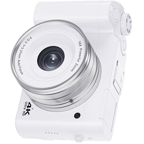 INF digitalni fotoaparat DC218T 5K - bel model z zaslonom na dotik, (21644658) Cene