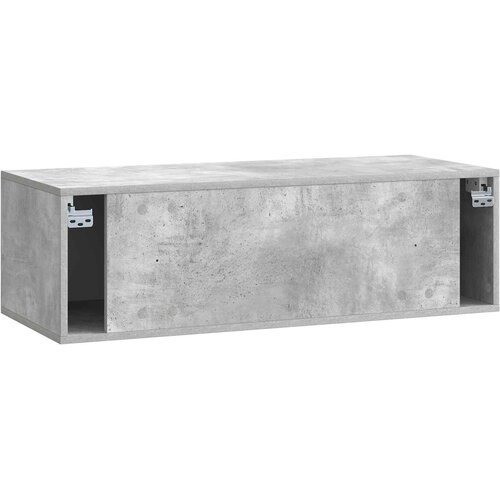  ormar za zid 98 x 41 x 30 cm Betonska siva Konstruirano drvo Slike